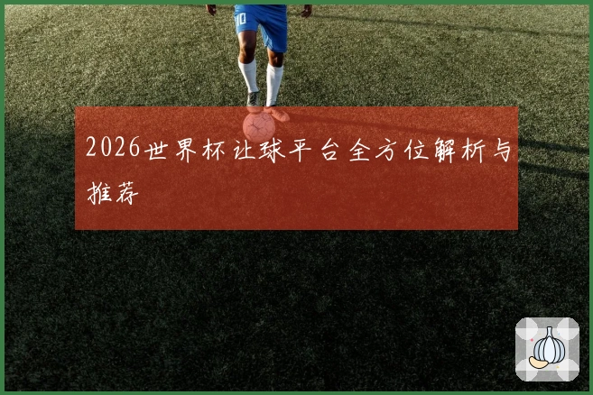 2026世界杯让球平台全方位解析与推荐